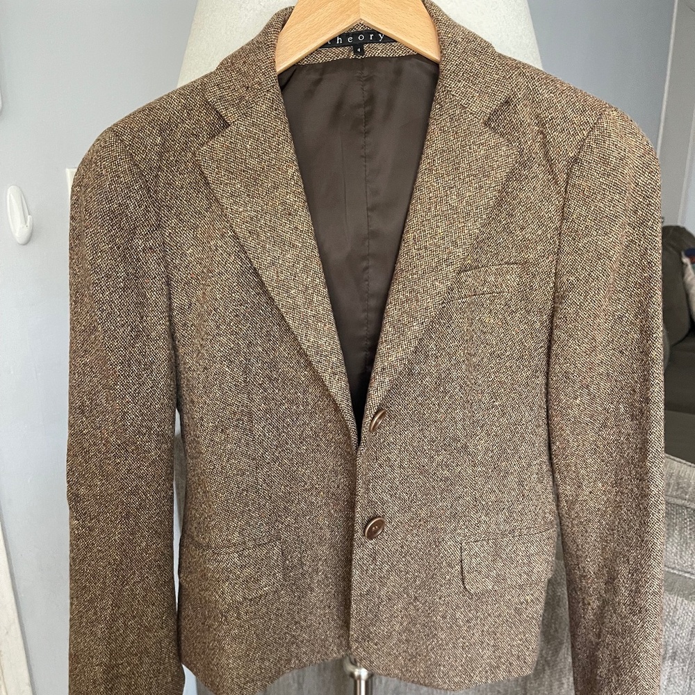 Theory Brown Blazer